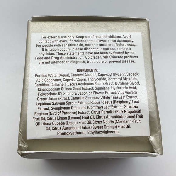 Goldfadden MD Plant Profusion Energetic Eye Cream - Brand New In Box - Picture 11 of 15